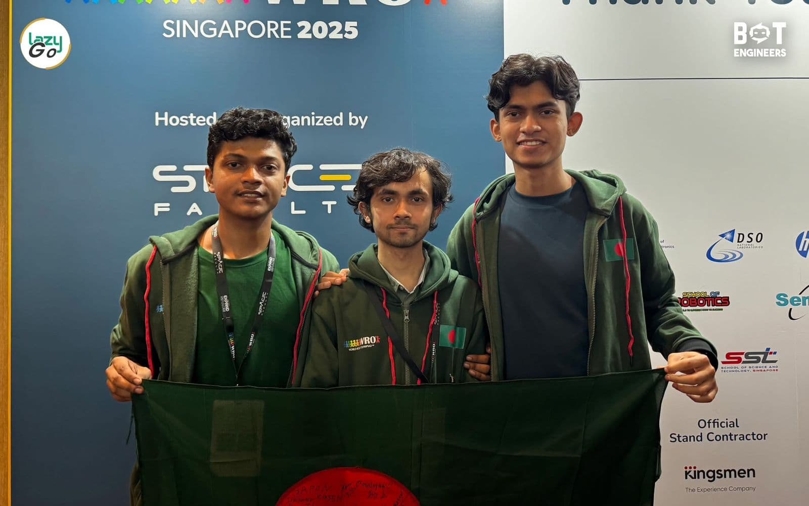 Supported team's international achievements