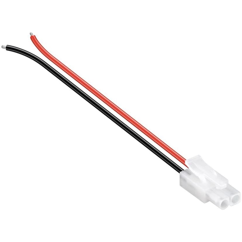 JST 2-Pin Male Connector – 2.54mm Pitch