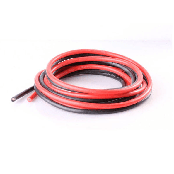Silicone Wire 18AWG 2feet (1ft Red, 1ft Black)