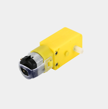 6V-12V 100RPM TT Dual Shaft DC Gear Motor – Straight Shaft BO Motor