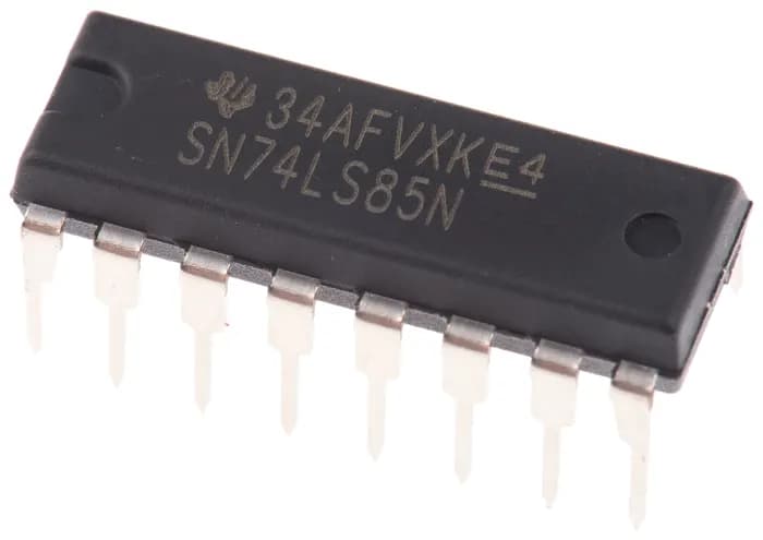 IC 7485 4-bit magnitude comparator 