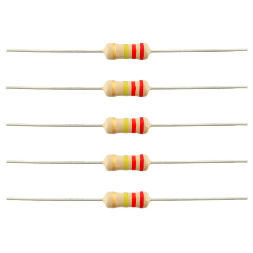 5pcs 220KΩ Resistor