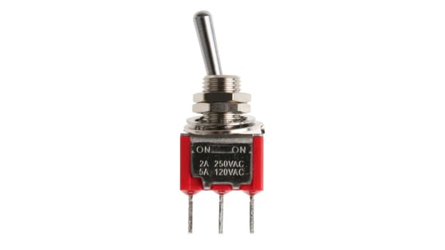 Toggle Switch 6A 125VAC