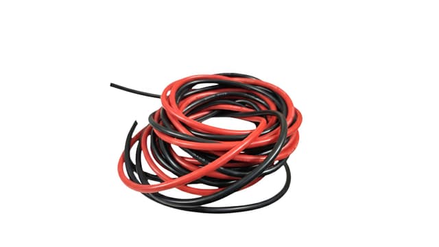 12 AWG Silicon Wire (1 feet red, 1 feet black)	