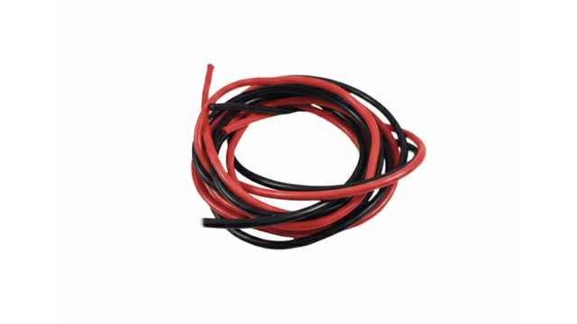 14 AWG Silicon Wire (1 feet red, 1 feet black)