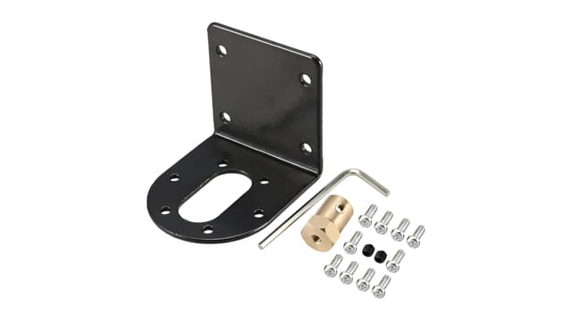 37GB Gear Motor Mount with Hex Coupler Screw Set