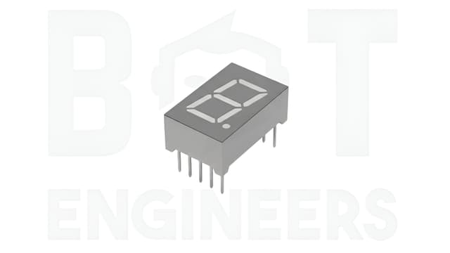  7 Segment Display Cathode Single Digit (5011BS)