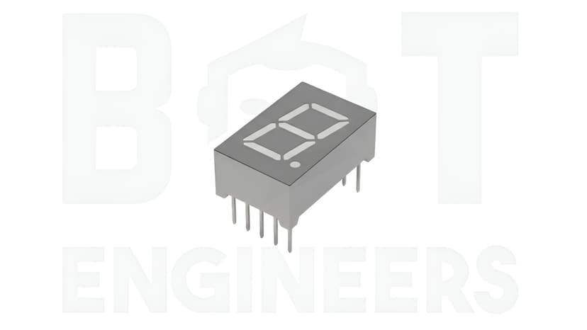  7 Segment Display Cathode Single Digit (5011BS)