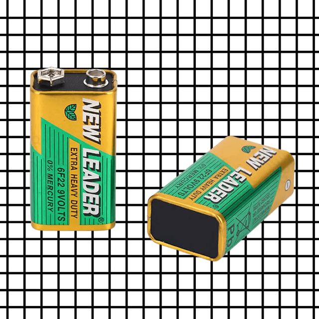 9V Battery New Leader